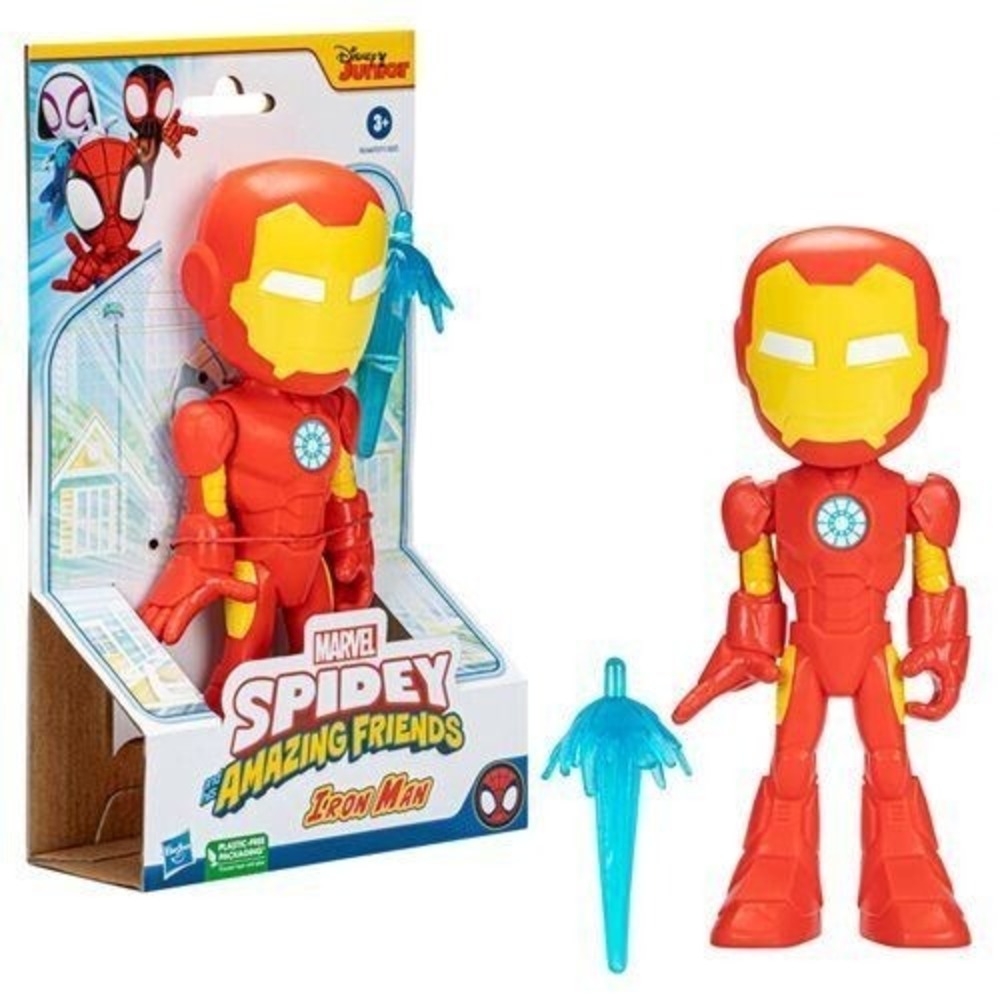 Marvel Spidey and His Amazing Friends Supersized‎ Iron Man 9-inch Action Figure